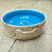 Load image into Gallery viewer, Handmade Ceramic Dog Bowls - with personalisation
