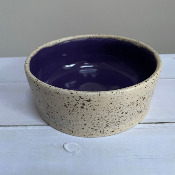 Handmade Ceramic Dog Bowls with personalisation