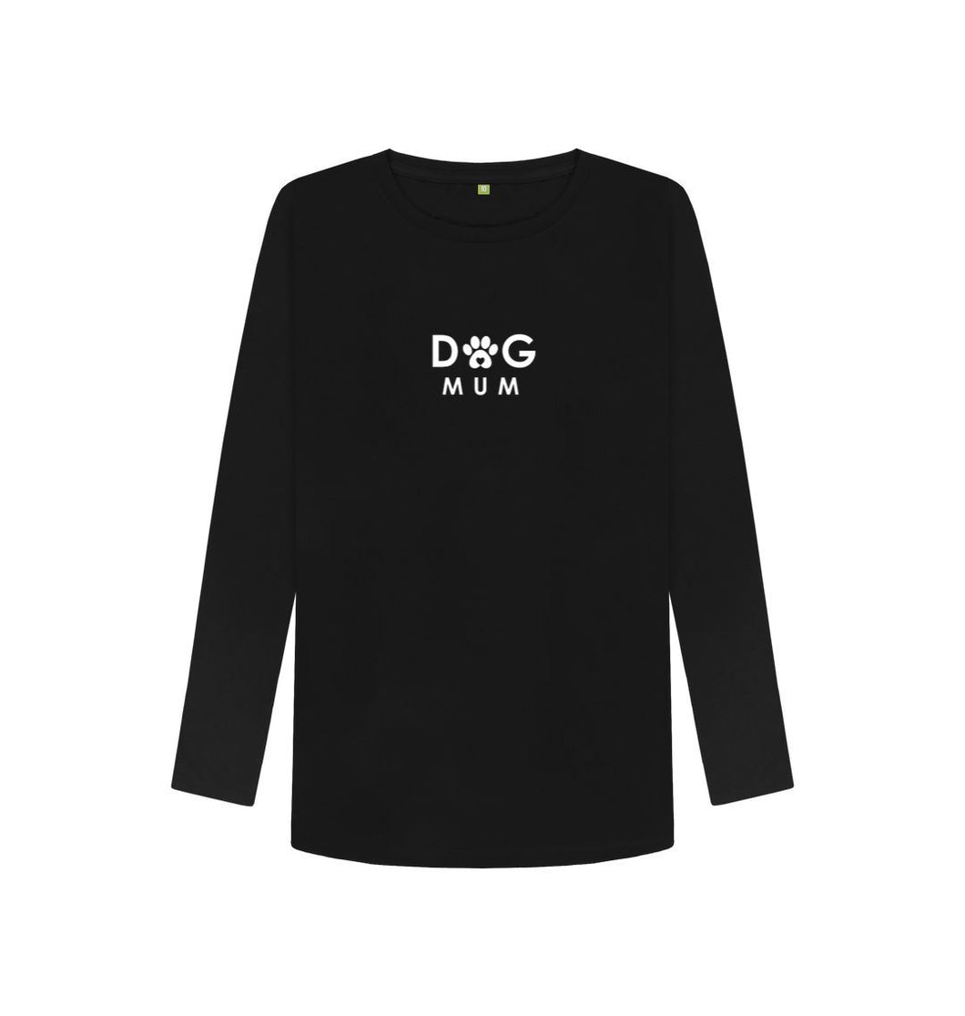 Black Dog Mum - Long Sleeved Top