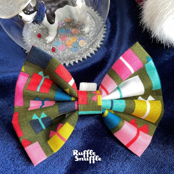 Christmas Bow Ties for Dogs